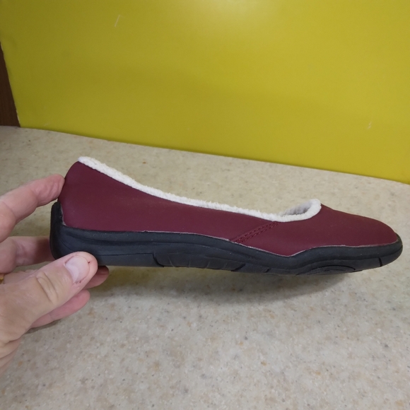 Comfort Well Slip Away Women's Fleece Lined Walking Shoe/ Loafer/ Flats size 8W - Picture 5 of 8